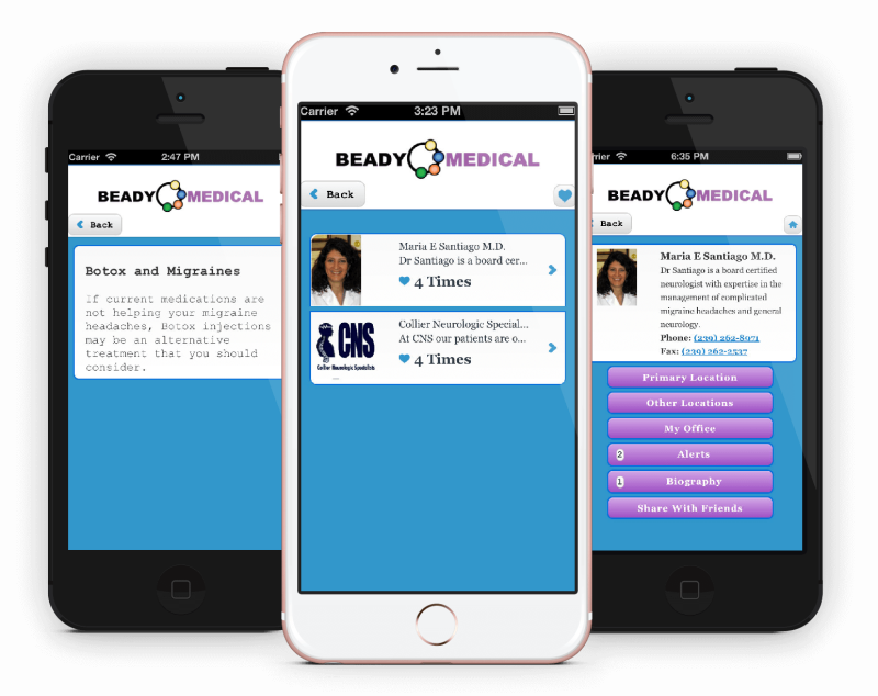 Beady Medical Mobile App